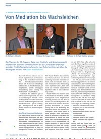 Titelbild der Ausgabe 11/2018 von 10. SPEYERER TAGE ZUM FRIEDHOFS-UND BESTATTUNGSRECHT 2018 (TEIL 1): Von Mediation bis Wachsleichen. Zeitschriften als Abo oder epaper bei United Kiosk online kaufen.