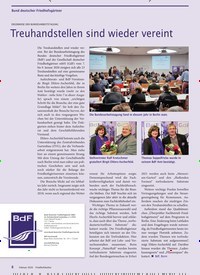 Titelbild der Ausgabe 2/2020 von ERGEBNISSE DER BUNDESARBEITSTAGUNG: Treuhandstellen sind wieder vereint. Zeitschriften als Abo oder epaper bei United Kiosk online kaufen.
