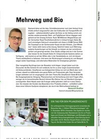 Titelbild der Ausgabe 5/2019 von Mehrweg und Bio. Zeitschriften als Abo oder epaper bei United Kiosk online kaufen.