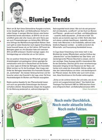 Titelbild der Ausgabe 5/2019 von Blumige Trends. Zeitschriften als Abo oder epaper bei United Kiosk online kaufen.