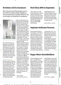 Titelbild der Ausgabe 8/2019 von Orchideen mit Eis bewässern. Zeitschriften als Abo oder epaper bei United Kiosk online kaufen.