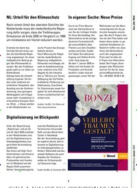 Titelbild der Ausgabe 2/2020 von Aus aller Welt: NL: Urteil für den Klimaschutz. Zeitschriften als Abo oder epaper bei United Kiosk online kaufen.
