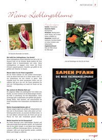 Titelbild der Ausgabe 4/2018 von INTERVIEW: Meine Lieblingsblume. Zeitschriften als Abo oder epaper bei United Kiosk online kaufen.