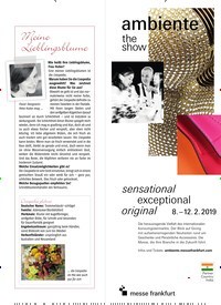 Titelbild der Ausgabe 1/2019 von Meine Lieblingsblume. Zeitschriften als Abo oder epaper bei United Kiosk online kaufen.