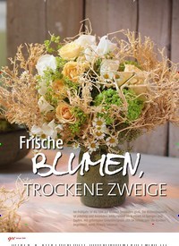 Titelbild der Ausgabe 1/2020 von Frische BLUMEN,TROCKENE ZWEIGE. Zeitschriften als Abo oder epaper bei United Kiosk online kaufen.
