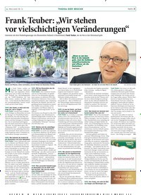 Titelbild der Ausgabe 12/2018 von Frank Teuber: „Wir stehen vor vielschichtigen Veränderungen“. Zeitschriften als Abo oder epaper bei United Kiosk online kaufen.