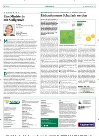 Titelbild der Ausgabe 12/2018 von Was denken Sie? Was sich aus dem Ernährungsbericht für Zierpflanzen schließen lässt: Einkaufen muss Schulfach werden. Zeitschriften als Abo oder epaper bei United Kiosk online kaufen.