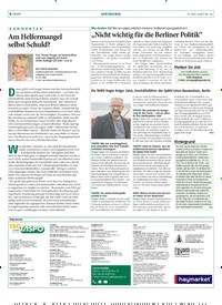 Titelbild der Ausgabe 23/2018 von Die TASPO fragte Holger Zahn, Geschäftsführer der Späth‘schen Baumschule, Berlin. Zeitschriften als Abo oder epaper bei United Kiosk online kaufen.