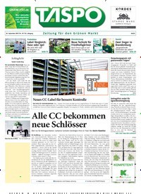 Titelbild der Ausgabe 39/2018 von Alle CC bekommen neue Schlösser. Zeitschriften als Abo oder epaper bei United Kiosk online kaufen.