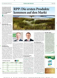 Titelbild der Ausgabe 39/2018 von RPP: Die ersten Produkte kommen auf den Markt. Zeitschriften als Abo oder epaper bei United Kiosk online kaufen.