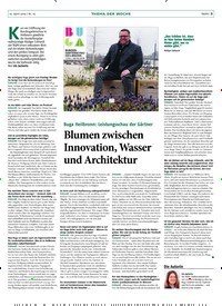 Titelbild der Ausgabe 15/2019 von Buga Heilbronn: Leistungsschau der Gärtner: Blumen zwischen Innovation, Wasser und Architektur. Zeitschriften als Abo oder epaper bei United Kiosk online kaufen.