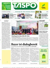 Titelbild der Ausgabe 17/2019 von Bayer ist dialogbereit. Zeitschriften als Abo oder epaper bei United Kiosk online kaufen.