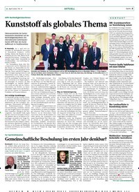 Titelbild der Ausgabe 17/2019 von AIPH-Nachhaltigkeitskonferenz: Kunststoff als globales Thema. Zeitschriften als Abo oder epaper bei United Kiosk online kaufen.