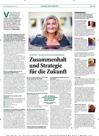 Titelbild der Ausgabe 4/2020 von Zusammenhalt und Strategie für die Zukunft. Zeitschriften als Abo oder epaper bei United Kiosk online kaufen.