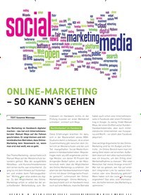 Titelbild der Ausgabe 3/2018 von ONLINE-MARKETING – SO KANN‘S GEHEN. Zeitschriften als Abo oder epaper bei United Kiosk online kaufen.