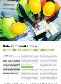 Titelbild der Ausgabe 4/2019 von Gute Kommunikation – damit die Botschaft auch ankommt. Zeitschriften als Abo oder epaper bei United Kiosk online kaufen.