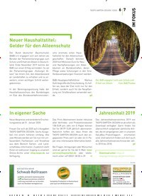 Titelbild der Ausgabe 1/2020 von Neuer Haushaltstitel: Gelder für den Alleenschutz. Zeitschriften als Abo oder epaper bei United Kiosk online kaufen.