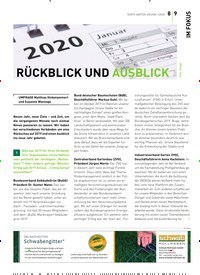 Titelbild der Ausgabe 1/2020 von RÜCKBLICK UND AUSBLICK. Zeitschriften als Abo oder epaper bei United Kiosk online kaufen.