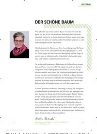 Titelbild der Ausgabe 3/2022 von DER SCHÖNE BAUM. Zeitschriften als Abo oder epaper bei United Kiosk online kaufen.