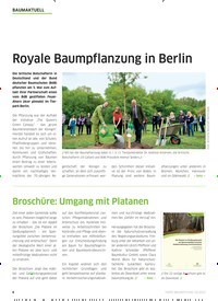 Titelbild der Ausgabe 3/2022 von Broschüre: Umgang mit Platanen. Zeitschriften als Abo oder epaper bei United Kiosk online kaufen.