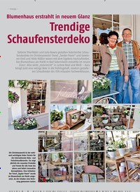 Titelbild der Ausgabe 1/2015 von Blumenhaus erstrahlt in neuem Glanz Trendige Schaufensterdeko. Zeitschriften als Abo oder epaper bei United Kiosk online kaufen.