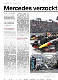 Titelbild der Ausgabe 47/2022 von Mercedes verzocktletzte Siegchance. Zeitschriften als Abo oder epaper bei United Kiosk online kaufen.