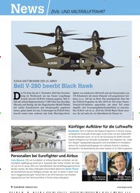 Titelbild der Ausgabe 2/2023 von Bell V-280 beerbt Black Hawk. Zeitschriften als Abo oder epaper bei United Kiosk online kaufen.