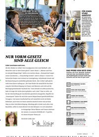 Titelbild der Ausgabe 2/2023 von NUR VORM GESETZ SIND ALLE GLEICH. Zeitschriften als Abo oder epaper bei United Kiosk online kaufen.