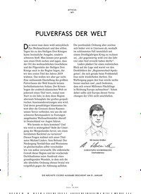 Titelbild der Ausgabe 1/2019 von ATTICUS N°-1: PULVERFASS DER WELT. Zeitschriften als Abo oder epaper bei United Kiosk online kaufen.