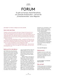 Titelbild der Ausgabe 5/2019 von Leserbriefe: FORUM. Zeitschriften als Abo oder epaper bei United Kiosk online kaufen.