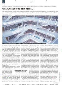 Titelbild der Ausgabe 8/2019 von WELTWISSEN AUS DEM KESSEL. Zeitschriften als Abo oder epaper bei United Kiosk online kaufen.