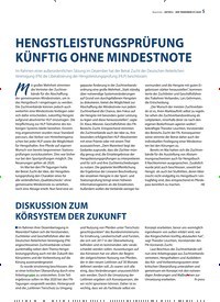 Titelbild der Ausgabe 1/2020 von HENGSTLEISTUNGSPRÜFUNG KÜNFTIG OHNE MINDESTNOTE. Zeitschriften als Abo oder epaper bei United Kiosk online kaufen.