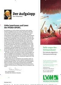 Titelbild der Ausgabe 8/2019 von Der Aufgalopp. Zeitschriften als Abo oder epaper bei United Kiosk online kaufen.