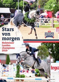 Titelbild der Ausgabe 8/2019 von Stars von morgen: Holsteiner Landeschampions 2019. Zeitschriften als Abo oder epaper bei United Kiosk online kaufen.