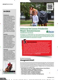 Titelbild der Ausgabe 10/2019 von Nachrichten: IN KÜRZE. Zeitschriften als Abo oder epaper bei United Kiosk online kaufen.