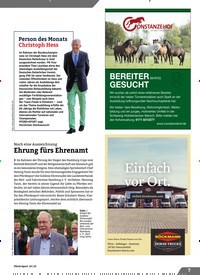 Titelbild der Ausgabe 10/2019 von Noch eine Auszeichnung: Ehrung fürs Ehrenamt. Zeitschriften als Abo oder epaper bei United Kiosk online kaufen.
