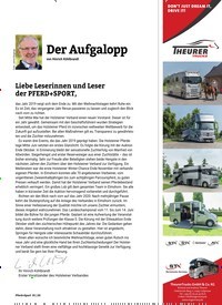 Titelbild der Ausgabe 1/2020 von Der Aufgalopp. Zeitschriften als Abo oder epaper bei United Kiosk online kaufen.