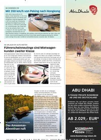 Titelbild der Ausgabe 1/2019 von IM URLAUB EIN AUTO MIETEN: Führerscheinneulinge sind Mietwagenkunden zweiter Klasse. Zeitschriften als Abo oder epaper bei United Kiosk online kaufen.