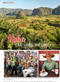 Titelbild der Ausgabe 3/2019 von DIE REPORTAGE:Kuba Mi vida, mi amor. Zeitschriften als Abo oder epaper bei United Kiosk online kaufen.