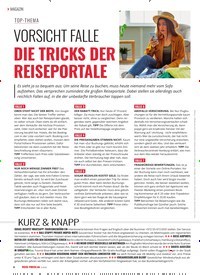 Titelbild der Ausgabe 3/2023 von VORSICHT FALLE DIE TRICKS DER REISEPORTALE. Zeitschriften als Abo oder epaper bei United Kiosk online kaufen.