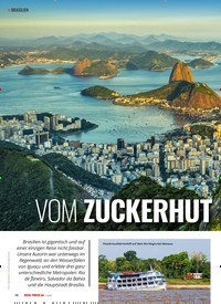 Titelbild der Ausgabe 1/2024 von VOM ZUCKERHUT IN DEN REGENWALD. Zeitschriften als Abo oder epaper bei United Kiosk online kaufen.
