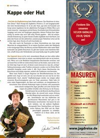 Titelbild der Ausgabe 3/2019 von Kappe oder Hut. Zeitschriften als Abo oder epaper bei United Kiosk online kaufen.