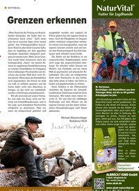 Titelbild der Ausgabe 16/2019 von Grenzen erkennen. Zeitschriften als Abo oder epaper bei United Kiosk online kaufen.
