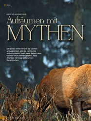 Titelbild der Ausgabe 18/2019 von HIRSCHE ANSPRECHEN: Aufräumen mit MYTHEN. Zeitschriften als Abo oder epaper bei United Kiosk online kaufen.