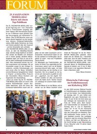 Titelbild der Ausgabe 1/2020 von FORUM. Zeitschriften als Abo oder epaper bei United Kiosk online kaufen.