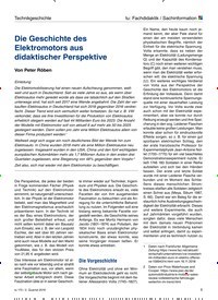Titelbild der Ausgabe 172/2019 von Technikgeschichte: Die Geschichte des Elektromotors aus didaktischer Perspektive. Zeitschriften als Abo oder epaper bei United Kiosk online kaufen.