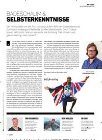 Titelbild der Ausgabe 6/2020 von AM START: AUS DER REDAKTION: BADESCHAUM & SELBSTERKENNTNISSE. Zeitschriften als Abo oder epaper bei United Kiosk online kaufen.