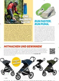 Titelbild der Ausgabe 6/2021 von RUNDUM-SORGLOS- PAKET FFÜR LÄUFER. Zeitschriften als Abo oder epaper bei United Kiosk online kaufen.