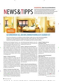 Titelbild der Ausgabe 3/2018 von HOTEL: SO ERKENNEN SIE, OB IHR ZIMMER WIRKLICH SAUBER IST. Zeitschriften als Abo oder epaper bei United Kiosk online kaufen.