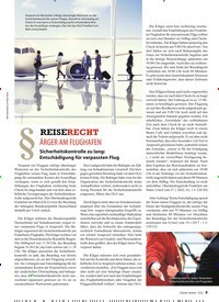 Titelbild der Ausgabe 2/2022 von REISERECHT ÄRGER AM FLUGHAFEN. Zeitschriften als Abo oder epaper bei United Kiosk online kaufen.